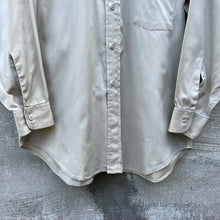 Load image into Gallery viewer, 50's US Military Tan Khaki Button Down Shirt