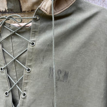 Load image into Gallery viewer, 40's USN Two-Tone Foul Weather Anorak Jacket