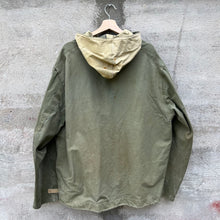 Load image into Gallery viewer, 40's USN Two-Tone Foul Weather Anorak Jacket