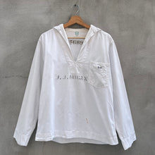 Load image into Gallery viewer, 50’s USNA Military Stenciled Deck Shirt