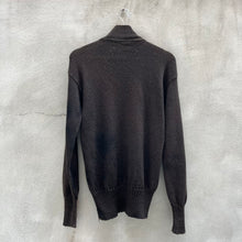 Load image into Gallery viewer, 50s US Military Wool Half Button Down Sweater