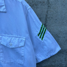 Load image into Gallery viewer, 60's USN White Short Sleeve Button Down Shirt