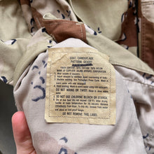 Load image into Gallery viewer, 92’ Military BDBU Desert Camouflage Field Jacket