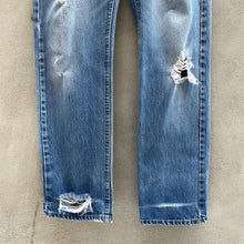 Load image into Gallery viewer, 80’s Vintage Lee Riders Ripped Denim Jeans