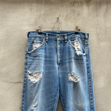 Load image into Gallery viewer, 80’s Vintage Lee Riders Ripped Denim Jeans