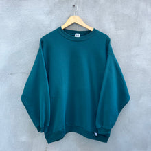 Load image into Gallery viewer, 90's Vintage Russell Athletic Green Crewneck Sweatshirt