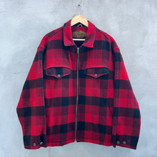 Load image into Gallery viewer, Vintage Woolrich Wool Red Plaid Flannel Jacket