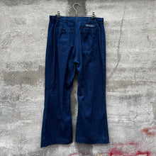 Load image into Gallery viewer, 90's USN Women's Denim Dungaree Flare Trousers