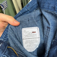 Load image into Gallery viewer, 90's USN Women's Denim Dungaree Flare Trousers