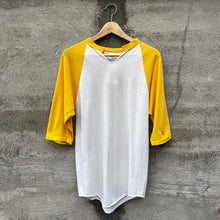 Load image into Gallery viewer, 70's Russell Yellow Baseball Style Shirt