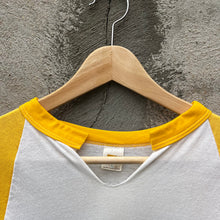 Load image into Gallery viewer, 70's Russell Yellow Baseball Style Shirt