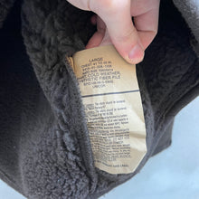 Load image into Gallery viewer, 90s US Military Brown Fleece Pile Cold Weather Jacket
