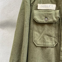 Load image into Gallery viewer, 50s US Military Field Wool Button Down Shirt