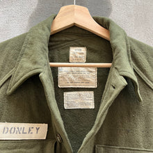 Load image into Gallery viewer, 50s US Military Field Wool Button Down Shirt