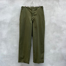 Load image into Gallery viewer, 50’s Military Wool Trousers (Dead-Stock)