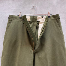 Load image into Gallery viewer, 50’s Military Wool Trousers (Dead-Stock)
