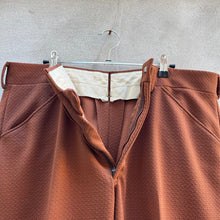 Load image into Gallery viewer, 70’s Carmel Brown Trousers