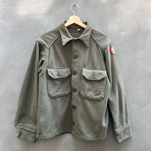 Load image into Gallery viewer, 50’s Military Wool Button Down