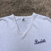 Load image into Gallery viewer, 80’s V Neck Chain Stitch Sweater