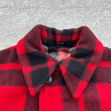 Load image into Gallery viewer, 50’s Red Plaid Wool Jacket