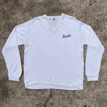 Load image into Gallery viewer, 80’s V Neck Chain Stitch Sweater
