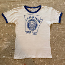 Load image into Gallery viewer, 50’s Russell Southern Arkansas American Legion Boys State Wringer T-Shirt
