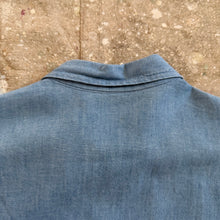 Load image into Gallery viewer, 60’s USN Chambray Long Sleeve Button Down Shirt
