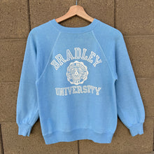 Load image into Gallery viewer, 60's Bradley University Crest School Crewneck Sweatshirt
