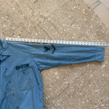 Load image into Gallery viewer, 60’s USN Chambray Long Sleeve Button Down Shirt
