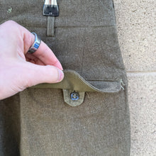 Load image into Gallery viewer, 50's US Military Brown Wool M-52 Field Trousers
