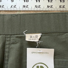 Load image into Gallery viewer, 80's US Military Fatigue Baker 507 Pants
