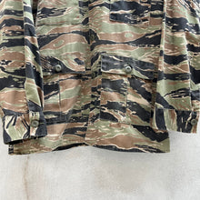 Load image into Gallery viewer, 80’s Tiger Stripe Civilian Military Button Down Field Shirt
