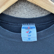 Load image into Gallery viewer, 90's Jerzees Faded Black Crewneck Sweatshirt
