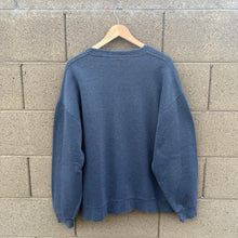 Load image into Gallery viewer, 90’s Russell Athletic Faded Navy Crewneck Sweatshirt
