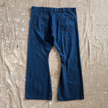 Load image into Gallery viewer, 70's USN Seafarers Selvedge Dungaree Denim Pants
