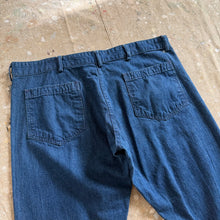 Load image into Gallery viewer, 70's USN Seafarers Selvedge Dungaree Denim Pants

