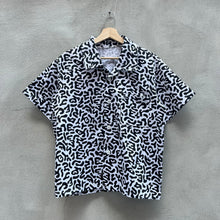 Load image into Gallery viewer, 80’s Korean Military School Camo Short Sleeve Button Down Shirt
