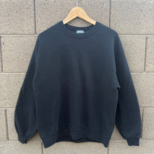Load image into Gallery viewer, 90's Jerzees Faded Black Crewneck Sweatshirt
