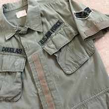 Load image into Gallery viewer, 60’s USAF Slant Pocket Jungle Short Sleeve Shirt
