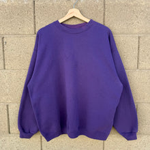 Load image into Gallery viewer, 90's Hanes Signature Collection Faded Purple Crewneck Sweatshirt
