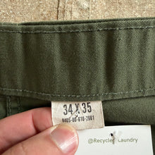Load image into Gallery viewer, 82' Military Fatigue Baker OG-507 Pants
