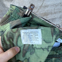 Load image into Gallery viewer, 60&#39;s US Military ERDL Camo Rip Stop Cargo Pants
