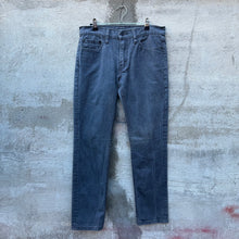 Load image into Gallery viewer, Faded Black Levi&#39;s 511 Denim Jeans
