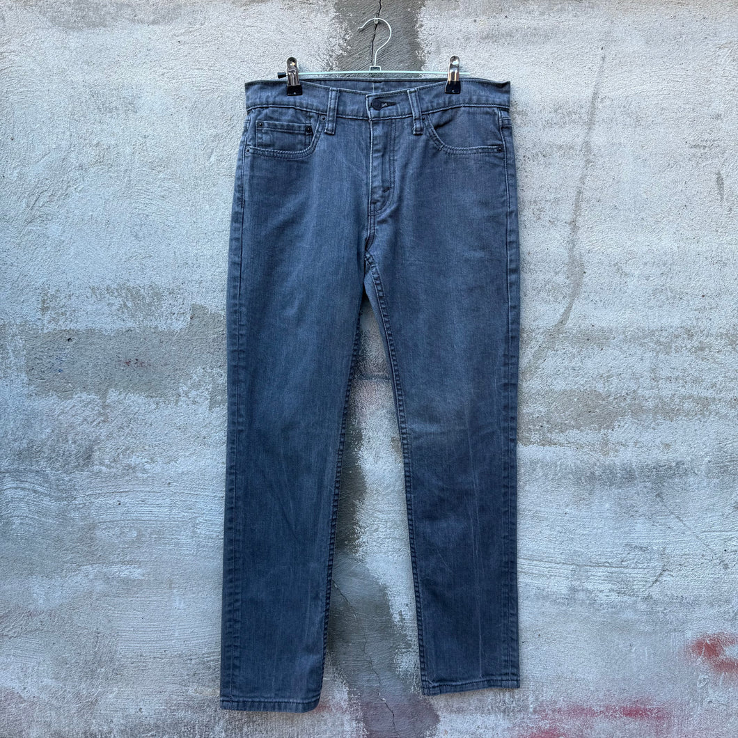 Faded Black Levi's 511 Denim Jeans