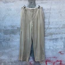 Load image into Gallery viewer, 60&#39;s US Military Style Repaired Khaki Pants
