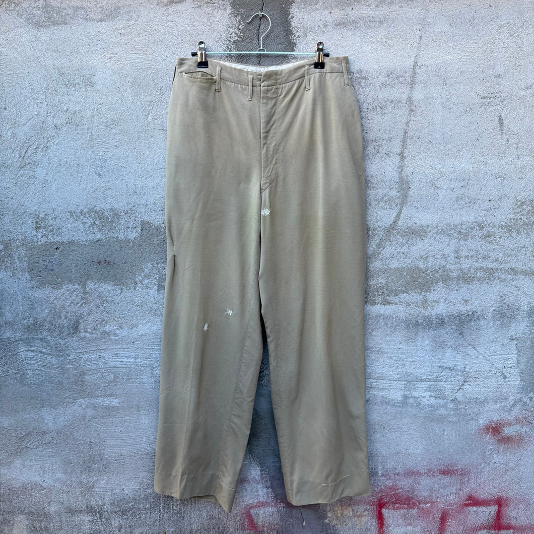 60's US Military Style Repaired Khaki Pants