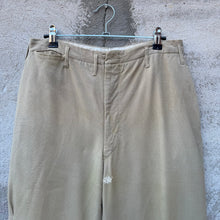 Load image into Gallery viewer, 60&#39;s US Military Style Repaired Khaki Pants
