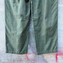 Load image into Gallery viewer, 71&#39; US Military Fatigue OG-107 Baker Pants
