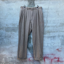 Load image into Gallery viewer, 90&#39;s Polo Ralph Lauren Tweed Pleated Trousers
