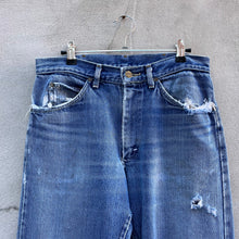 Load image into Gallery viewer, 80’s Vintage Lee Riders Distressed Denim Jeans
